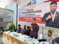 Warga Medan Tak Perlu Takut Lagi Berobat, Anggota DPRD Sosialisasikan Perda Sistem Kesehatan