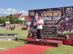 Kapolres Gowa Cup 2026 Resmi Bergulir, Ratusan Pesepak Bola Cilik Ramaikan Turnamen