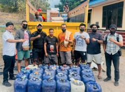 Ditpolairud Polda NTT Amankan Truk Pengangkut Ratusan Liter Minyak Tanah Subsidi