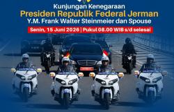 Polda Metro Jaya Kerahkan 585 Personel untuk Amankan Kunjungan Presiden Jerman di Jakarta