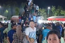 Pesta Durian PKL Sentra Wisata Kuliner Jombang,  1 Jam Ludes Diserbu Pengunjung