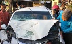 Kronologi Kecelakaan Mobil Brio Vs Bus Harapan Jaya di Jalur Ponorogo Pacitan