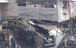 Dampak Longsor Kuala Enok Inhil, Belasan Rumah dan Fasum Rusak