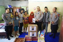 Janda Kusmiah Gagalkan Pencurian Rp3,6 Miliar, Kapolres Brebes Datang Bawa Sembako