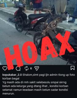 Polisi Bantah Isu Begal KM 9 Kota Sorong, Ungkap Fakta Kecelakaan Dua Motor