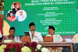 KND Luncurkan Buku Fikih Disabilitas Psikososial di Munas NU Kediri