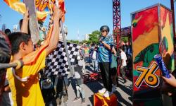 500 Skater Lintas Daerah Padati Surabaya di World Skateboarding Day, Aksinya Bikin Jantung Berdebar