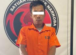 Buron  Tiga Tahun, Buronan Kasus Sabu 15 Kilogram  Ditangkap Polres Bengkalis