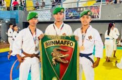 Prajurit Yonif TP Borong Tiga Medali di Kejurda Shorinji Kempo Piala Wali Kota Kupang 2026