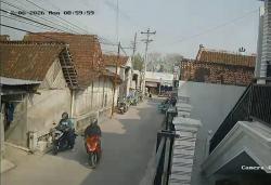 Aksi Curanmor di Tlogomulyo Gubug Terekam CCTV, Pelaku Dalam Pengejaran Kepolisian