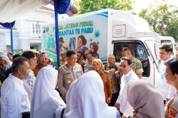 Wamenkes RI Apresiasi Polda Jateng Gelar Puncak Bakti Kesehatan Hari Bhayangkara ke 80 di Tegal