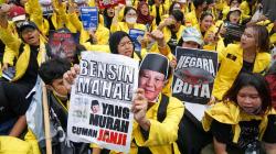 Lampu Kuning Buat Demonstran, Prabowo: Hati-Hati Lho, Saya Tahu Siapa yang Bayar Demo