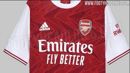 Belum Juga Resmi Dirilis Jersey Home Arsenal 2020 2021 Panen Kritikan dari Fans