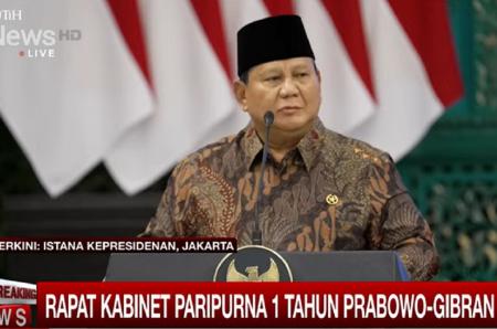Prabowo Minta Maaf ke Menteri, Akui Sering Ganggu Waktu Istirahat dan Hari Libur Prabowo Minta Maaf ke Menteri, Akui Sering Ganggu Waktu Istirahat dan Hari Libur