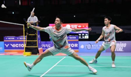 Raymond/Joaquin Runner Up Korea Masters 2025 usai Takluk dari Wakil Tuan Rumah