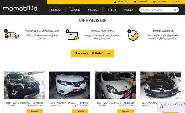  Kredit  Mobil  Bekas  Kini Bisa Dilakukan Secara Online 