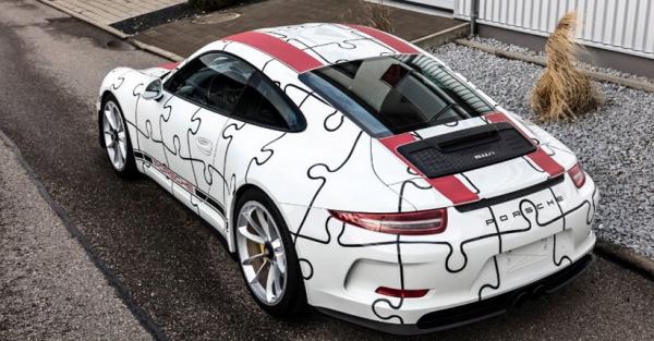Porsche 911 R Bermotif Puzzle