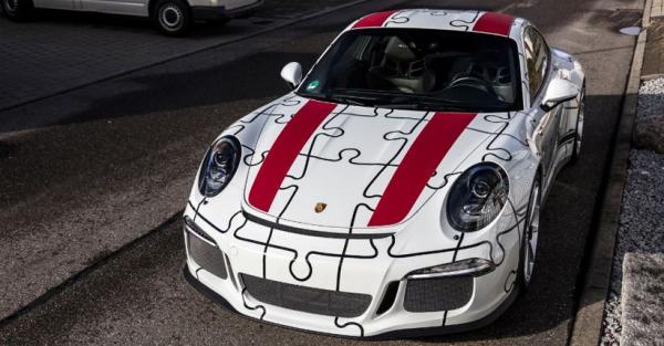 Porsche 911 R Bermotif Puzzle