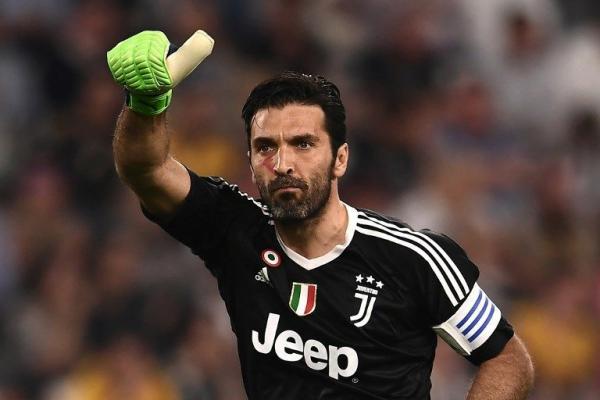 Buffon Penjaga gawang Juventus, Gianluigi Buffon (Foto: Twitter @JuventusFC)