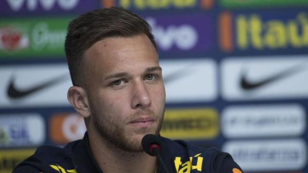 Arthur Melo Gelandang Barcelona Arthur Melo. (Foto: culemania.com)