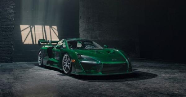 McLaren Senna Dipamerkan dengan Balutan Warna Hijau Emerald