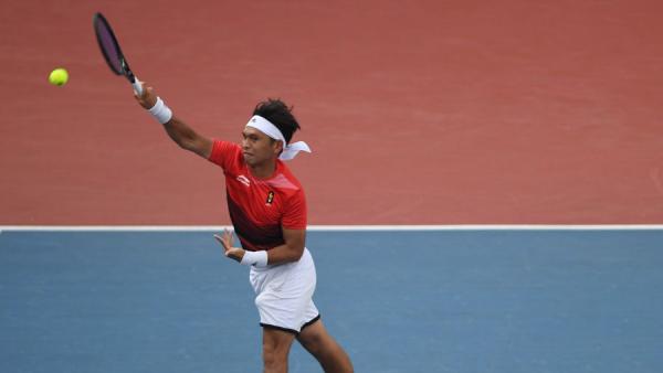 Christopher Rungkat, Bermain Tenis sejak Dalam Kandungan