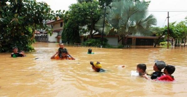 Diguyur Hujan Lebat, 10 Kecamatan di Deli Serdang Tergenang Banjir