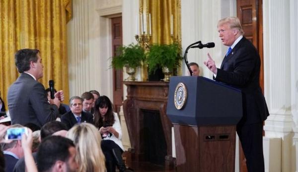 Gedung Putih Kembalikan Kartu Pers Wartawan CNN Jim Acosta