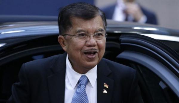 Jusuf Kalla2 Afp Wapres 2019-2014 Jusuf Kalla berpidato di acara peringatan Hari Sumpah Pemuda di kantor Lemhannas, Jakarta, Selasa (29/10/2019). (Foto: iNews.id/Wildan Catra Mulia).