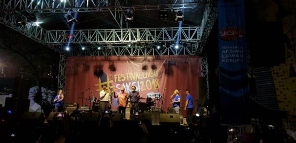 Festival Lagu Suara Anti Korupsi (Saksi) 2018