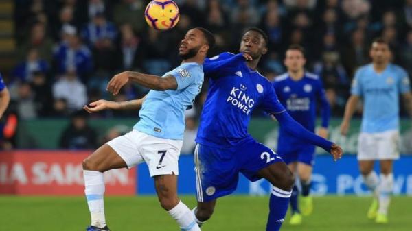 Sterling 2 Pemain Manchester City Raheem Sterling akan membantu timnya menghadapi Aston Villa di Emirates Stadium, Sabtu (26/10/2019) malam. (Foto: AFP)