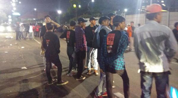 Peserta acara Rembuk Nasional Aktivis 98 di JIexpo Kemayoran, Jakarta Pusat. (Foto:iNews.id/Felldy Utama)