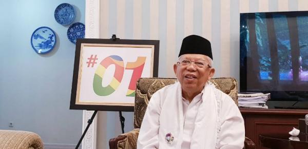 Cawapres nomor urut 01 Ma'ruf Amin