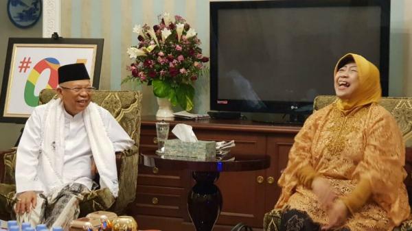 Lily Wahid bertemu Ma'ruf Amin