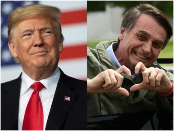 Trumpbolsonaro Presiden Brasil, Jair Bolsonaro (foto: AFP)