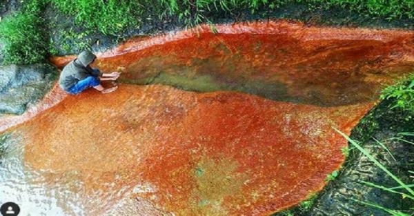 Wisata Unik Tanah Karo, Ada Kolam Soda Merah yang Mirip di Venezuela