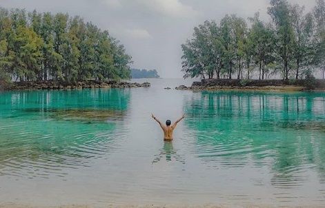 Eksotisme Pulau Kotok Di Kepulauan Seribu Miliki Sunset Yang Indah