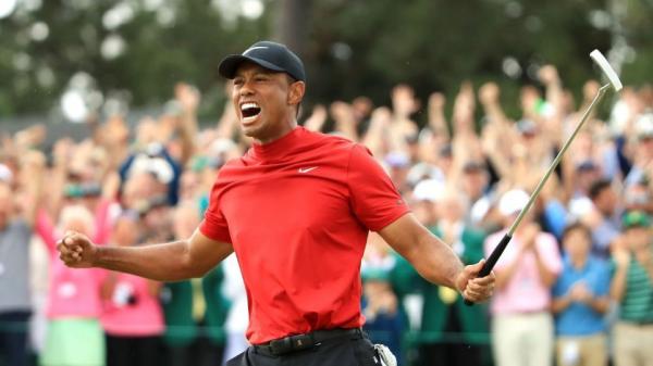 Tiger Woods dan Erica Herman. (Foto: Business Insider)