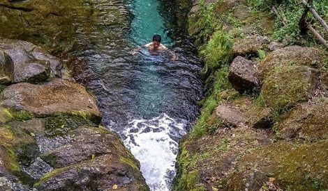 Eksotisme Pemandian Alam di Tengah Hutan, Sembunyi di Siantar