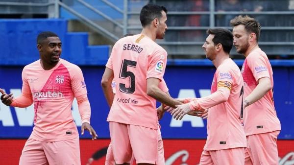 Messi Cetak 2 Gol, Barcelona Diimbangi Eibar pada Laga Terakhir La Liga