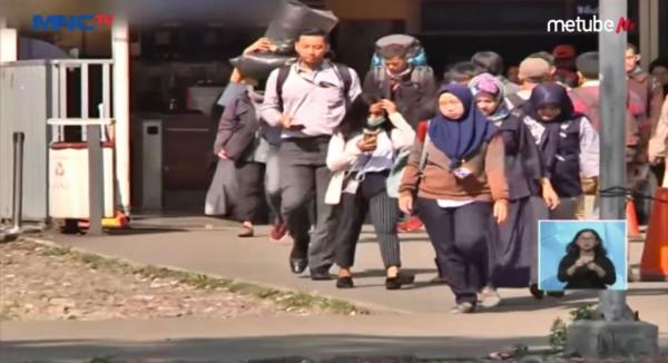 Kembali Beroperasi Begini Suasana Stasiun Tanah Abang Dan Mrt