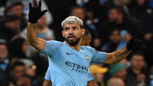 Aguero Striker Manchester City, Sergio Aguero (Foto: Manchester Evening)