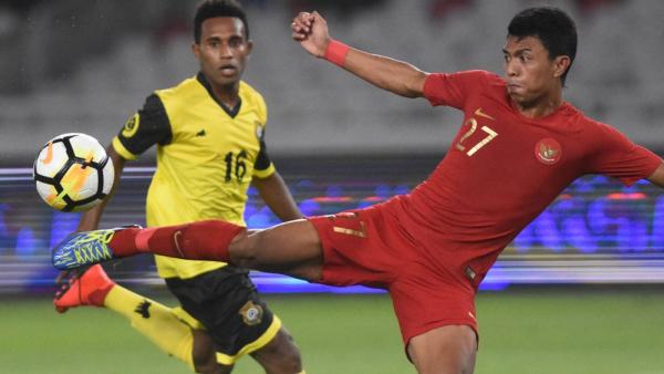 Dedik Timnas Indonesia Penyerang Arema FC, Dedik Setiawan (foto: PSSI)