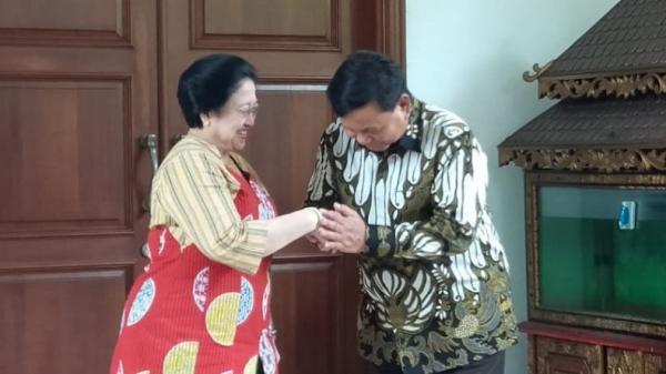 Pertemuan Megawati Soekarnoputri dengan Prabowo Subianto di kediaman Mega, Jalan Teuku Umar, Menteng, Jakarta Pusat, Rabu (24/7/2019). (Foto: iNews/id/Aditya Pratama)