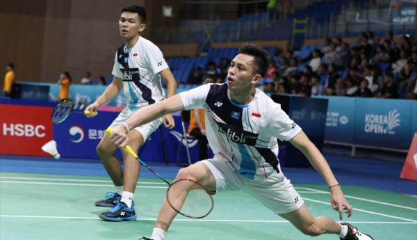 Ganda putra Indonesia, Fajar Alfian/Muhammad Rian Ardianto (Foto: PBSI)