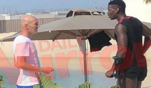 Pogba Zidane Zinedine Zidane (Foto: As)