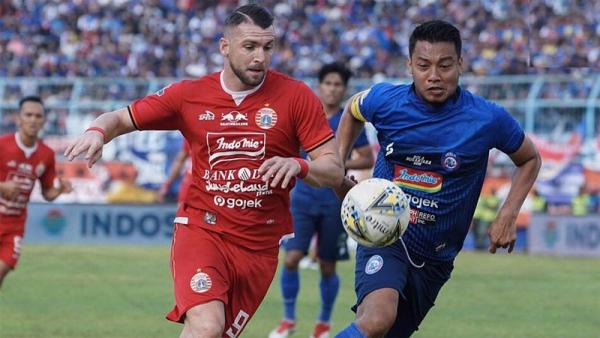 Hasil Arema FC Vs Persija Jakarta: 1-1, Macan Kemayoran 5 Laga Tanpa