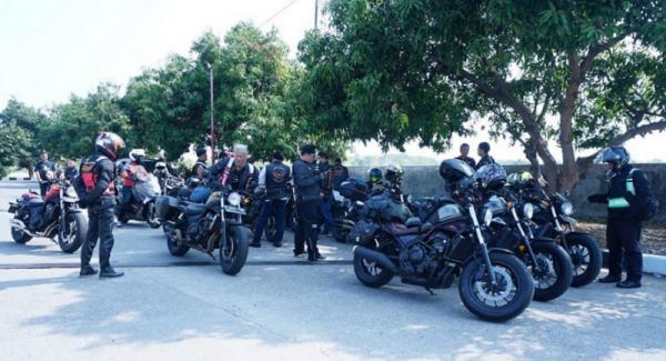 Komunitas Rebel Owners Community (ROC) turut serta di pesta Honda Biker Day 2019.