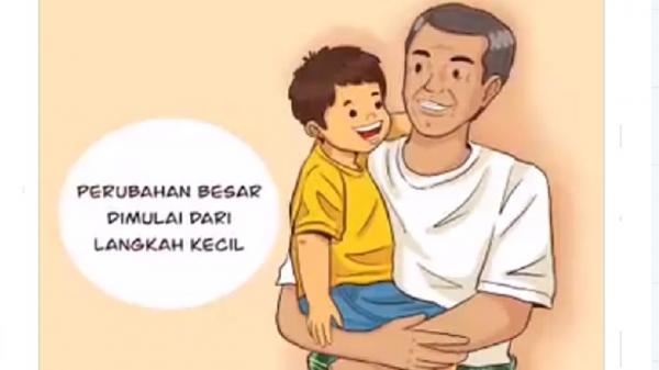 Unggah Animasi Balada Si Anak Desa, Jokowi Beri Pesan Moral Menyentuh