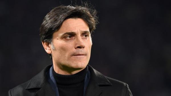 Pelatih Fiorentina Vincenzo Montella. (Foto: Filippo MONTEFORTE/AFP)